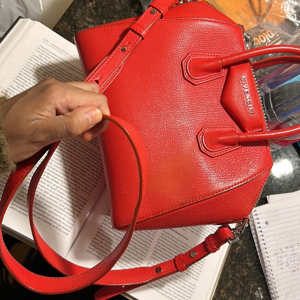 Givenchy Red Antigona Mini